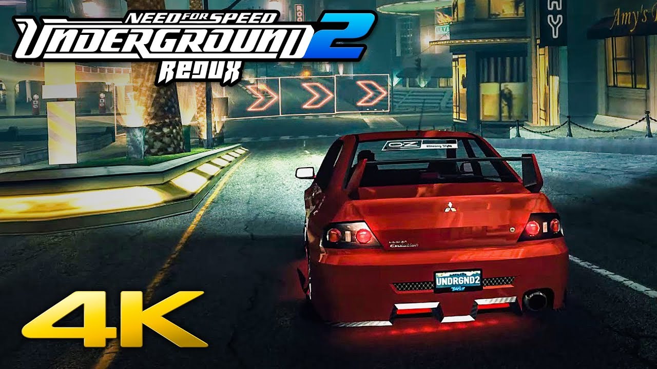 NFS Underground 2 REDUX | The Ultimate Graphics Mod in 4K Ultrawide