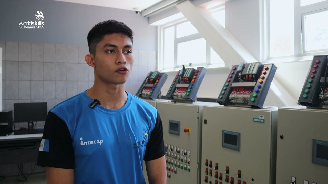 Marlon Súchite - Representante de Guatemala en Control Industrial | WorldSkills Americas 2025