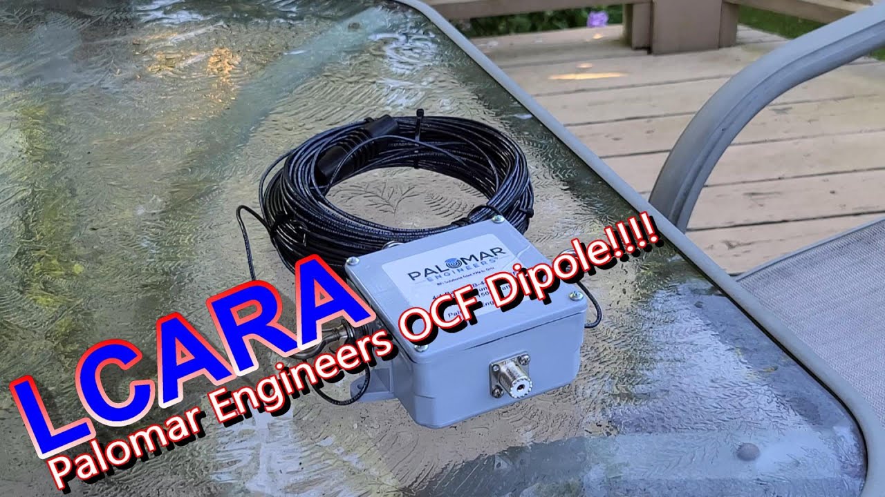 LCARA HAM Radio: Palomar Engineers OCF Dipole Antenna!!!!!