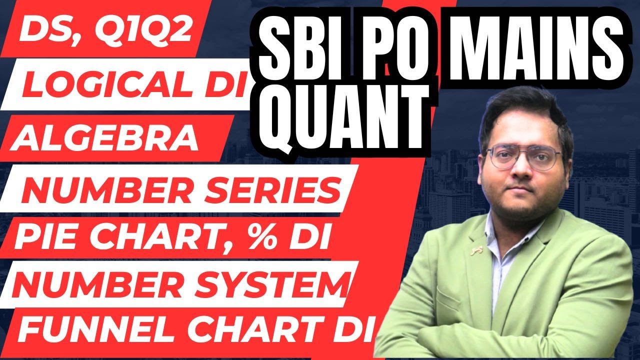 SBI PO Mains 2023 Quant  | SBI PO Mains Level DI | SBI PO Mains Level Arithmetic | Harshal Sir