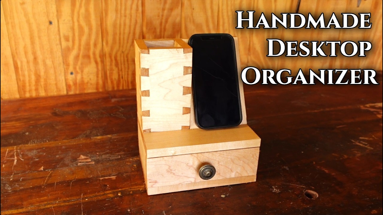 Desktop Organizer made by hand