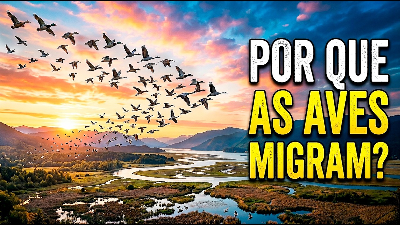 CONTA PRA MIM: Como as Aves Encontram o Caminho? O Mistério da Migração 🌎🕊️