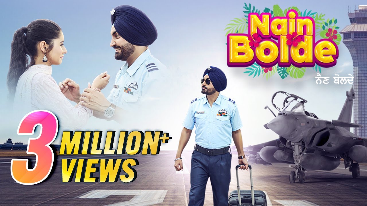 Nain Bolde - Video Song | Ravinder Grewal | Aman Sandhu | DJ Duster | Romantic Love Songs | FFR