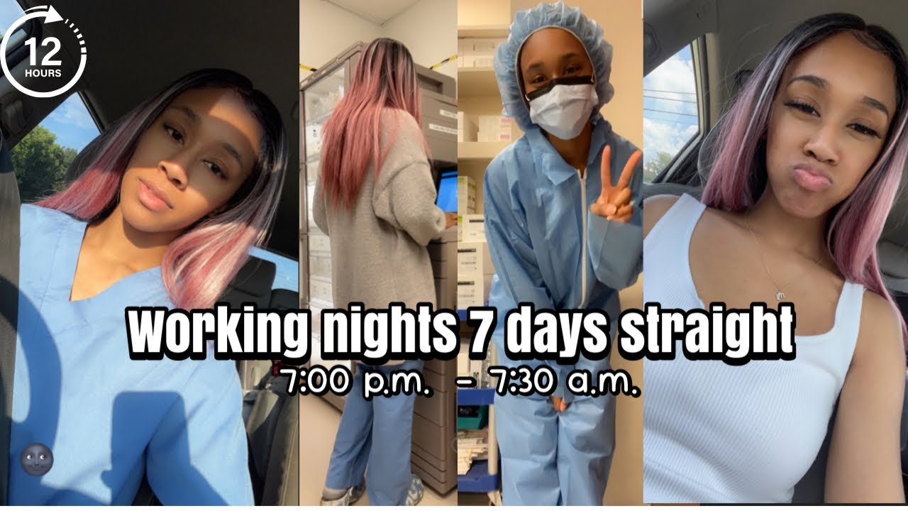 7 Nights Straight| Pharmacy Technician| Weekly Vlog