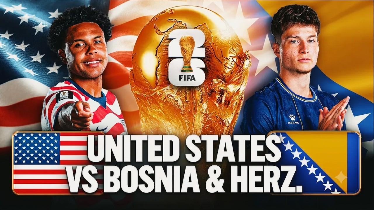 USA vs Bosnia 2-0 Highlights | 2026 FIFA World Cup Round of 32 #USMNT #WorldCup #soccerhighlights