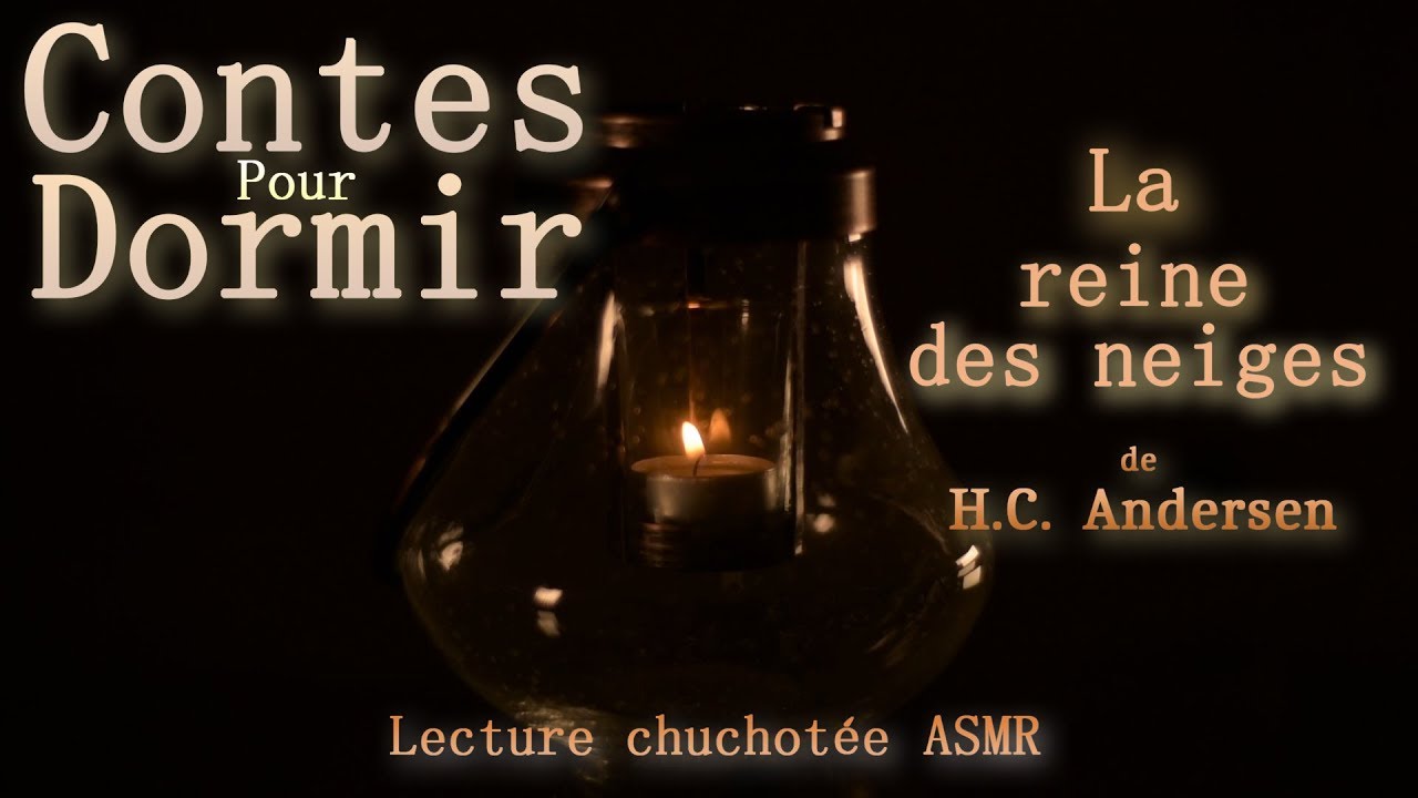 Lecture chuchotée, ASMR, La reine des neiges (Conte d'Andersen).
