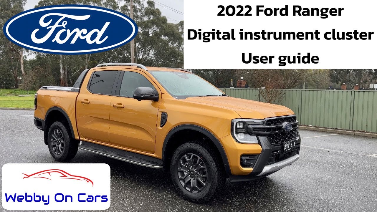 Раскройте потенциал вашего Ford Ranger/Everest 2022 года — руководство пользователя цифровой приб...