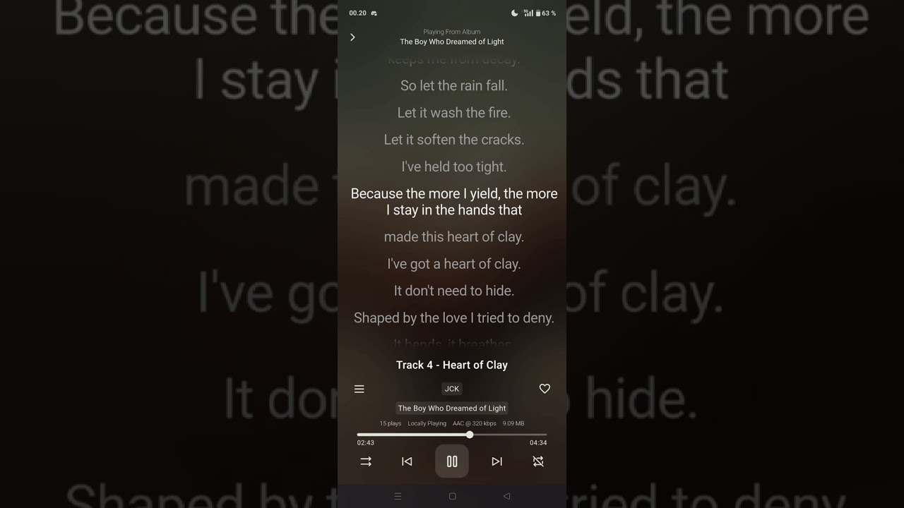 JCK - Heart of Clay