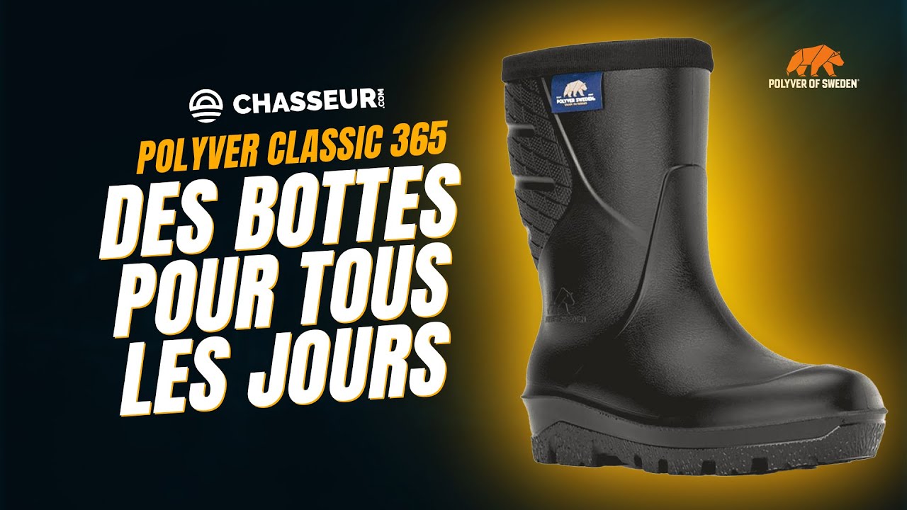 Les bottes Ultra Légère et pour tous les jours ! POLYVER Classic 365
