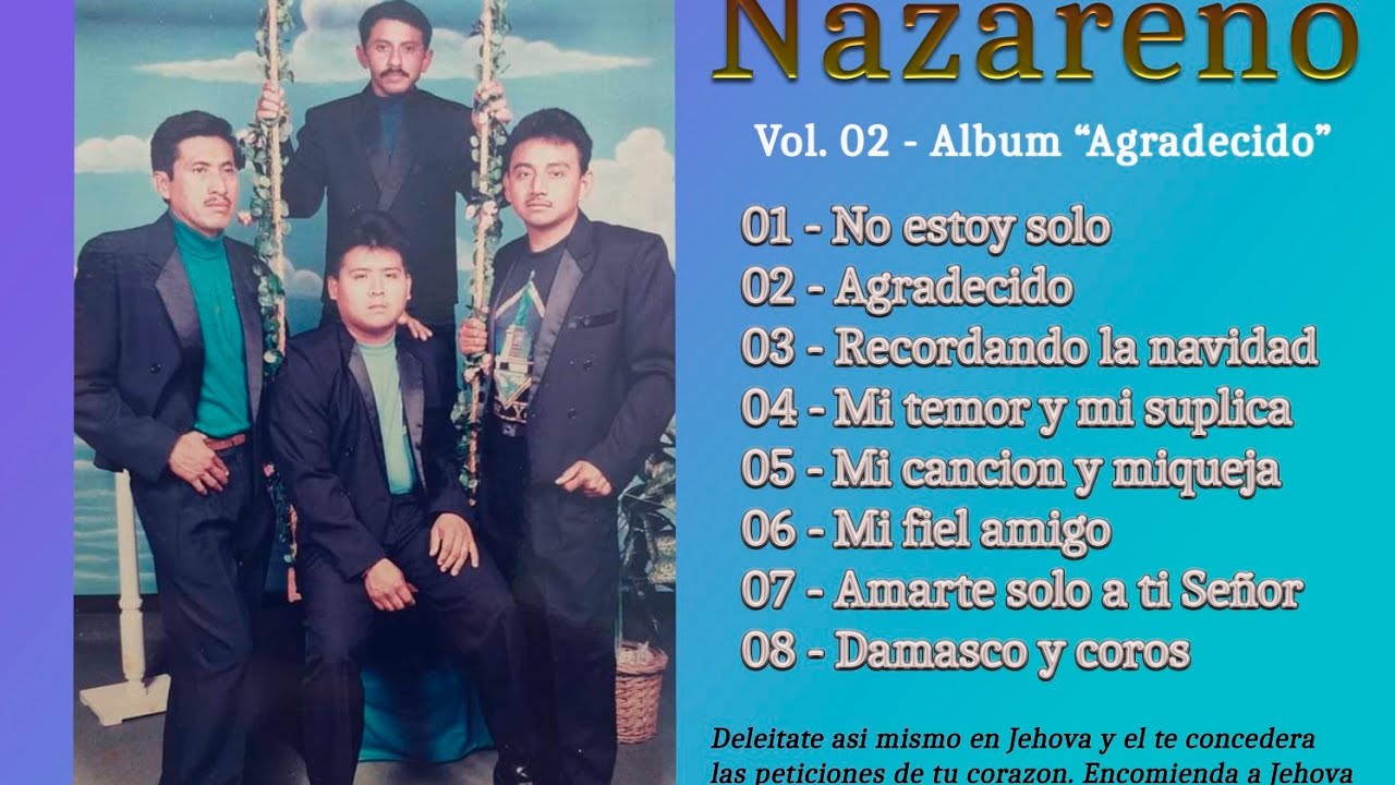Ministerio Musical del Nazareno -(VOL.02) Albúm completo/MP MIUSIC RECORDS.