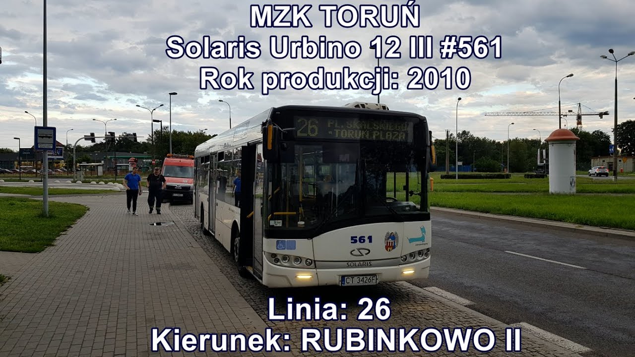 MZK Toruń - Linia 26, Solaris Urbino 12 III #561
