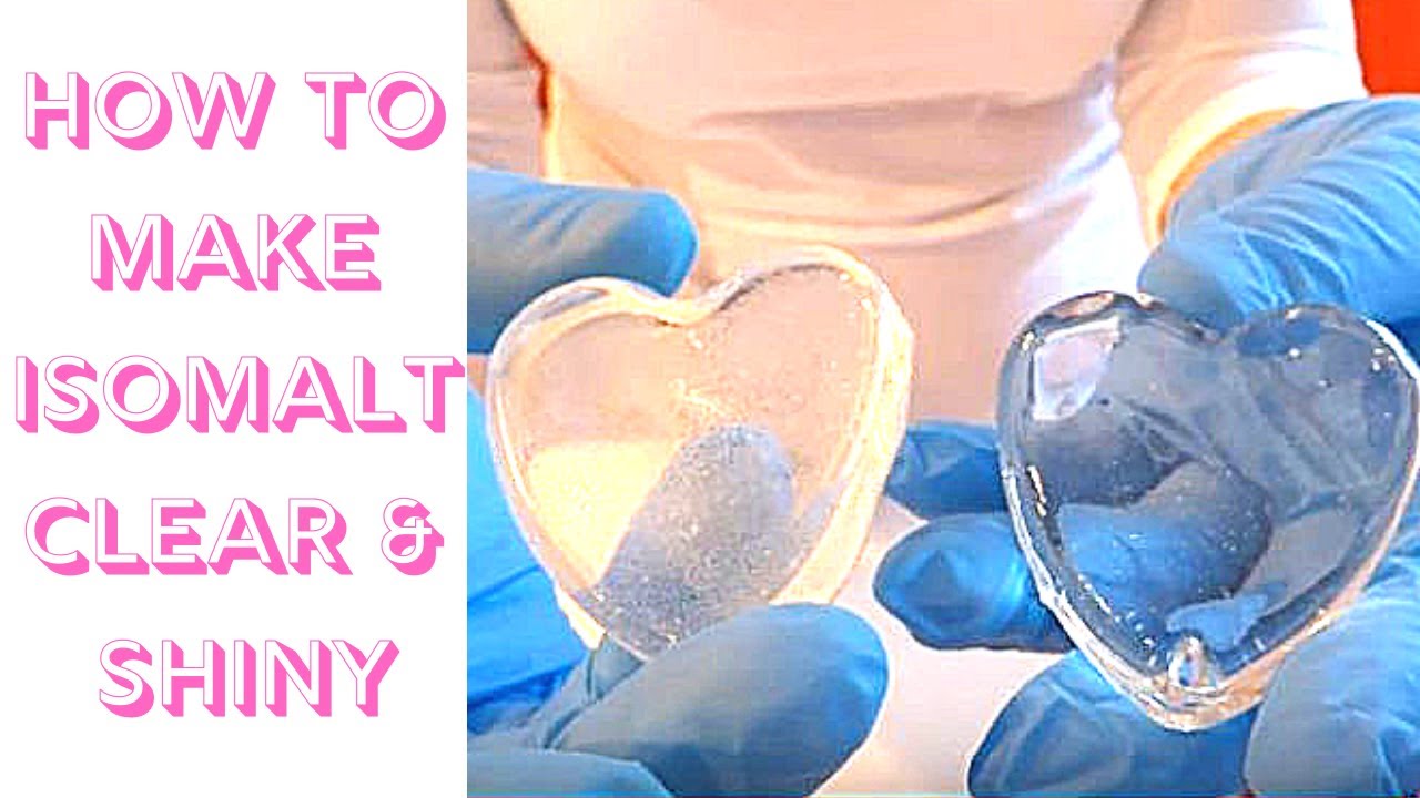 Video Tutorial: Learn How To Make Your Isomalt Clear, Shiny and Sparkly