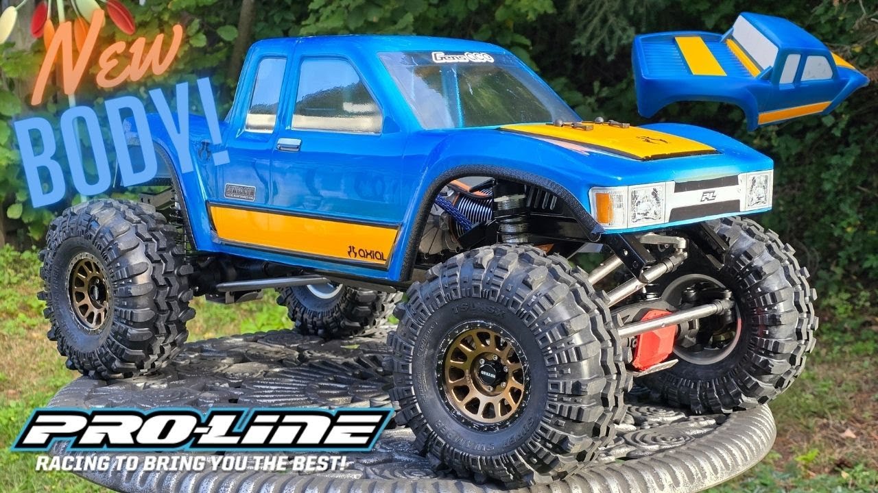 Axial SCX6 Upgraded to Proline Cliffhanger Body  (Painted)