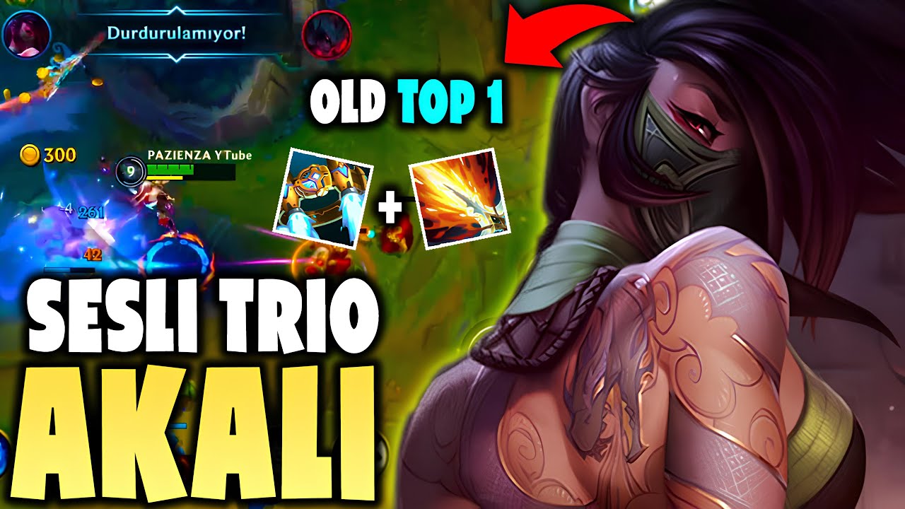AKALI BİRİNCİSİNDEN YENİ SEZON YÜKSEK ELO GAMEPLAY | Wild Rift Akali