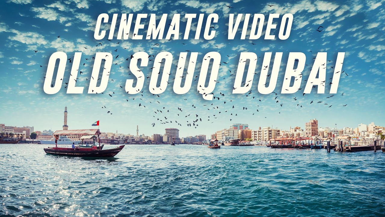 Old Souq Dubai Streets in 4K!