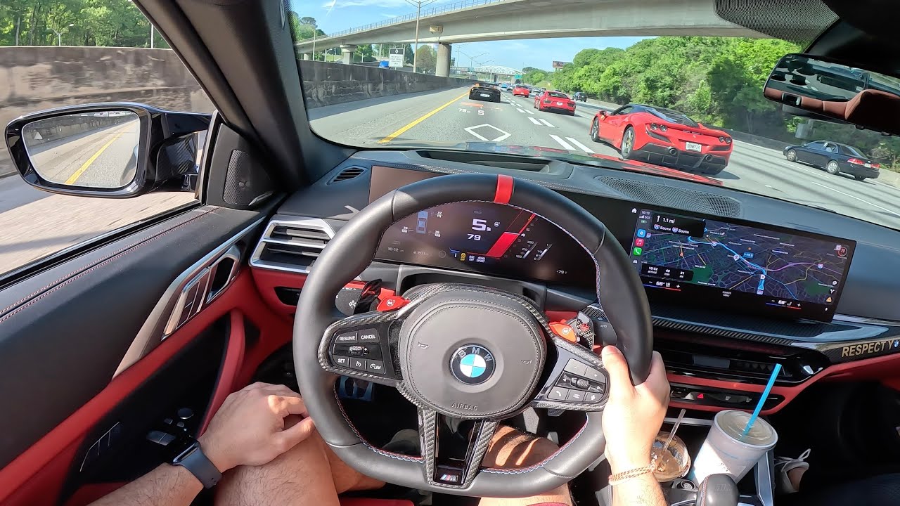 POV RACING FERRARIS & LAMBOS IN A 900HP 2025 BMW M4 COMPETITION XDRIVE‼️