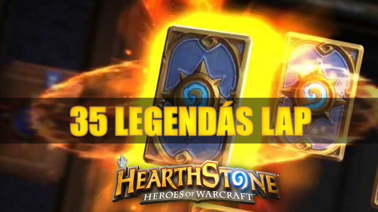 HEARTHSTONE | 35 legendás lap kihívás