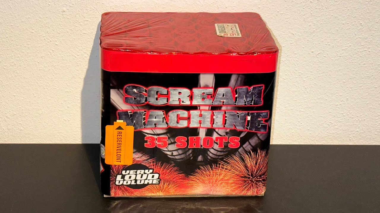 Scream Machine : Wolff Vuurwerk : 35 Shots : 473 Gram : Straatfilm
