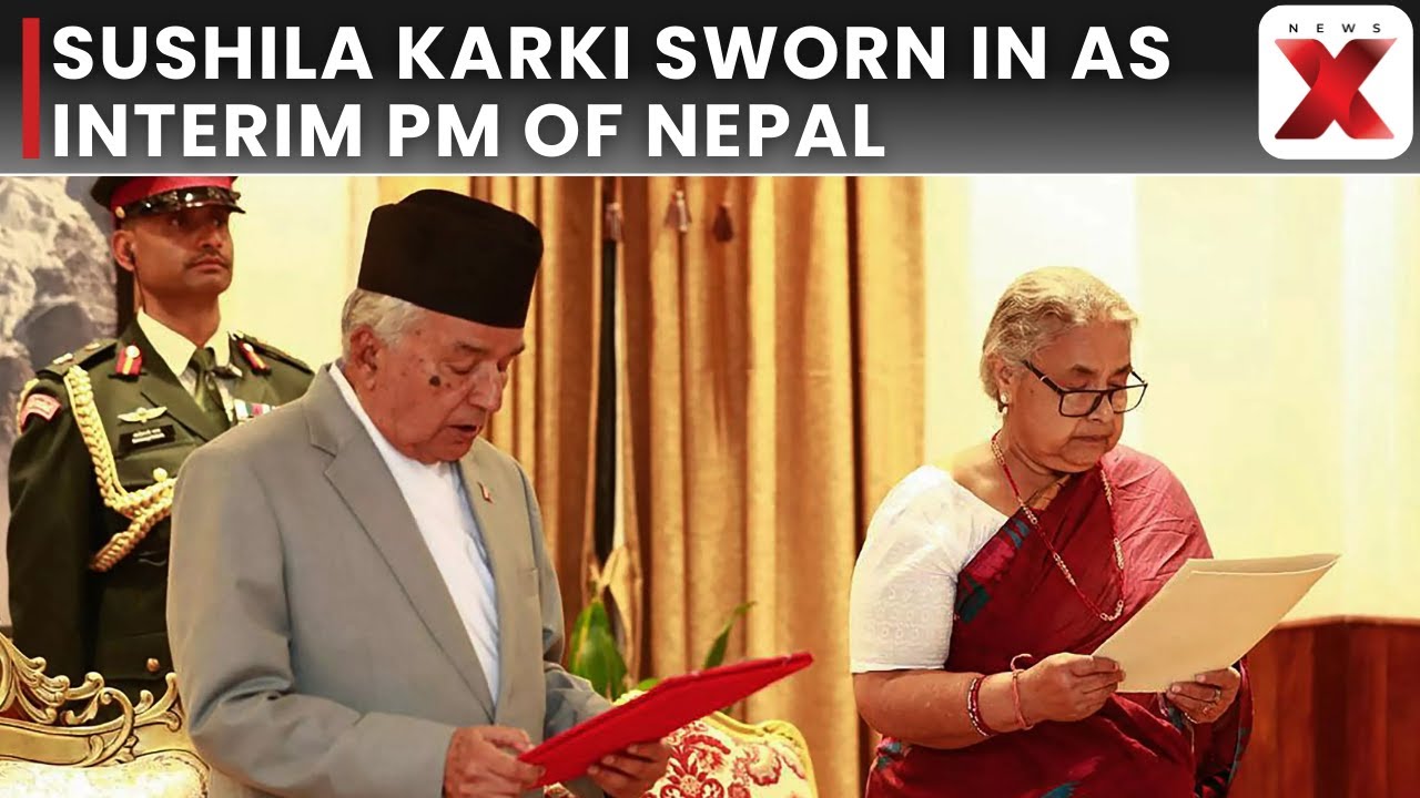 Nepal Protests: Nepal Swears in First Woman PM Sushila Karki After Violent Protests | NewsX