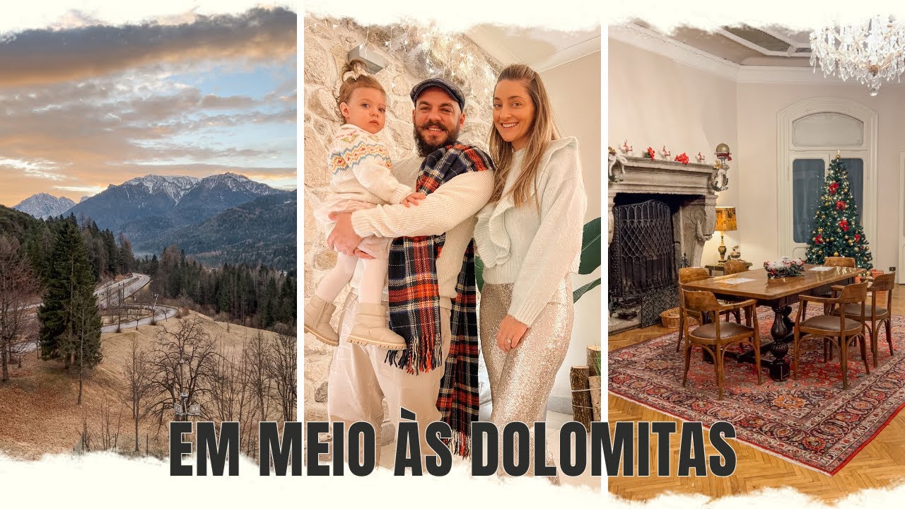 NOSSO NATAL NAS DOLOMITAS,  AS MONTANHAS MAIS QUERIDINHAS DA ITÁLIA