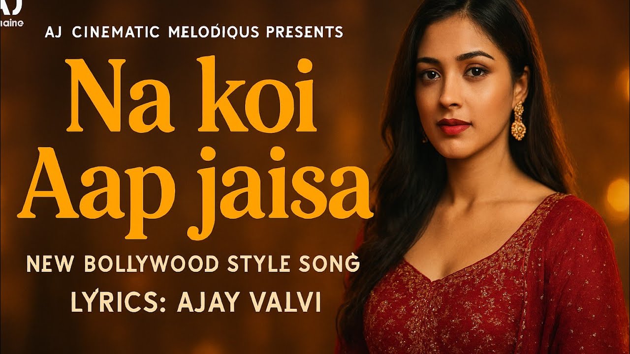 Na Koi Aap Jaisa | New Bollywood Style Song 2026 | Aj Cinematic Melodious| Lyrics & Tune: Ajay Valvi