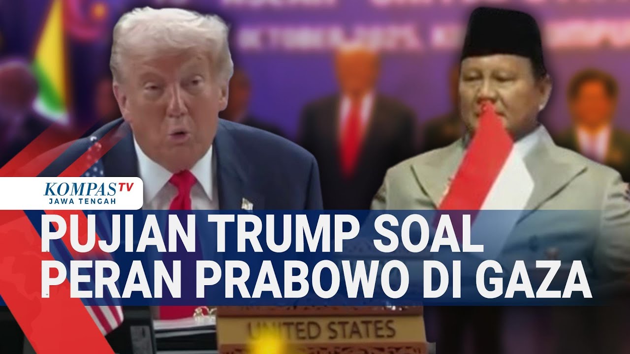 Pujian Trump soal Peran Prabowo di Gaza 