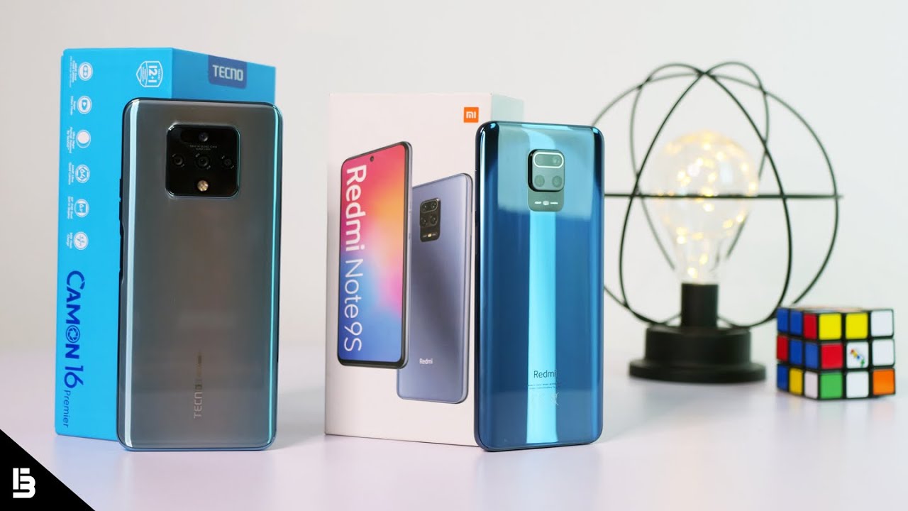 Tecno Camon 16 Premier vs Redmi Note 9s/Pro - Detailed comparison, speed test, camera test