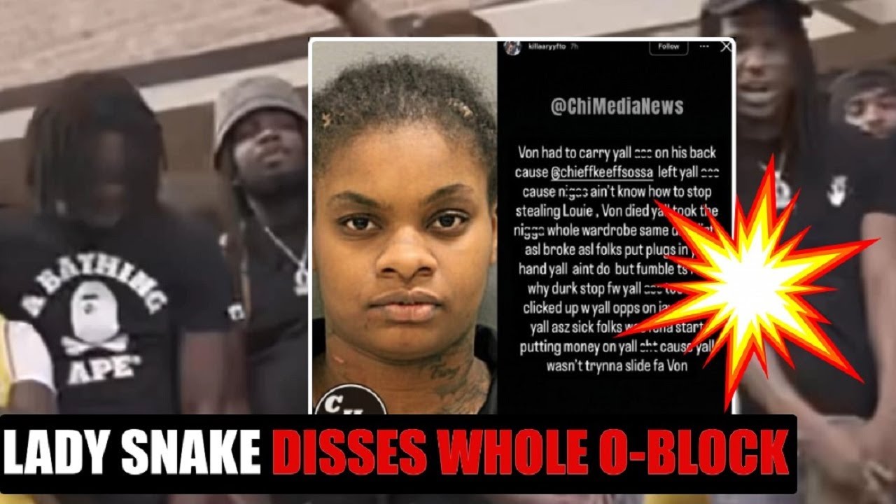 TJ 800 GF LADY SNAKE D!SSES O BLOCK MEMBERS 