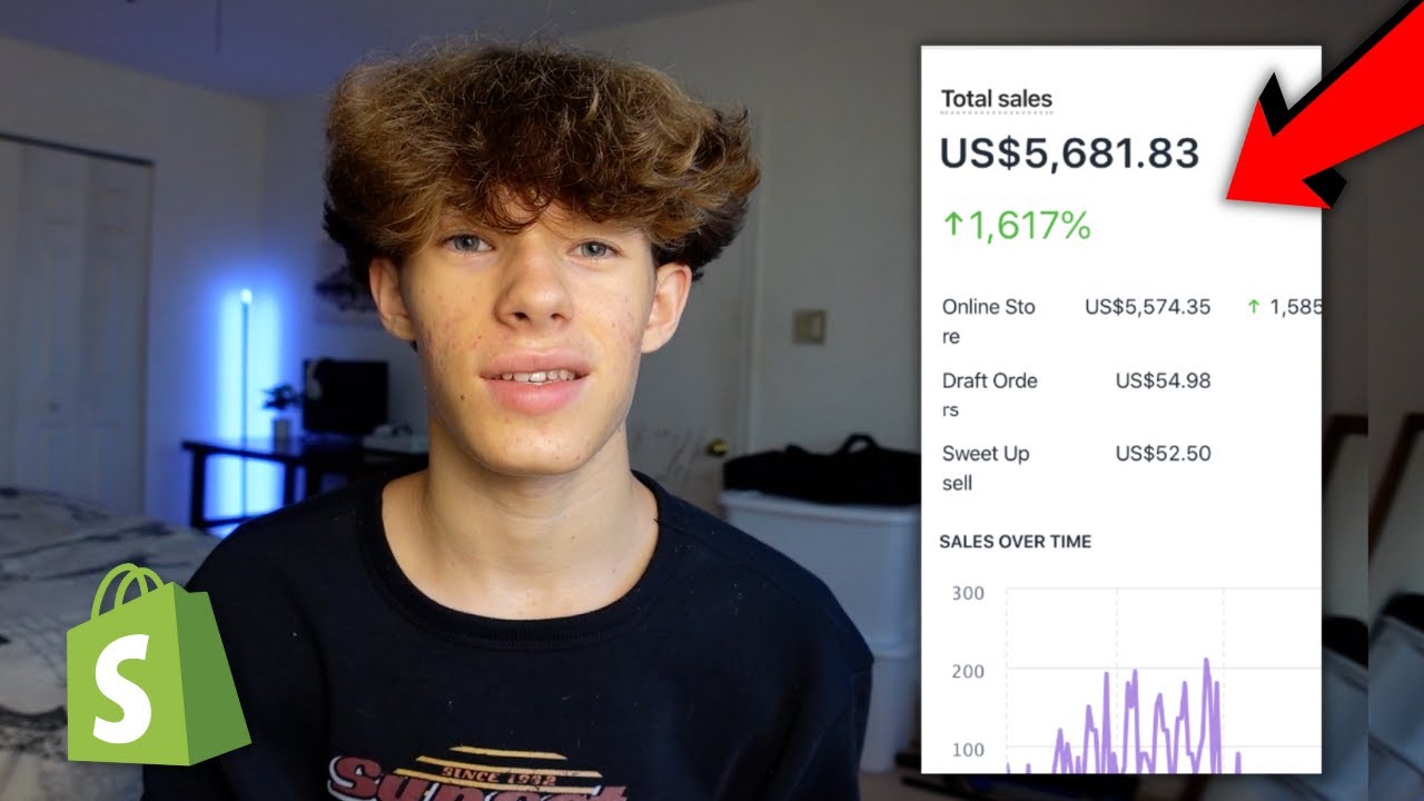 How To Start Shopify Dropshipping as a Teenager (2024)