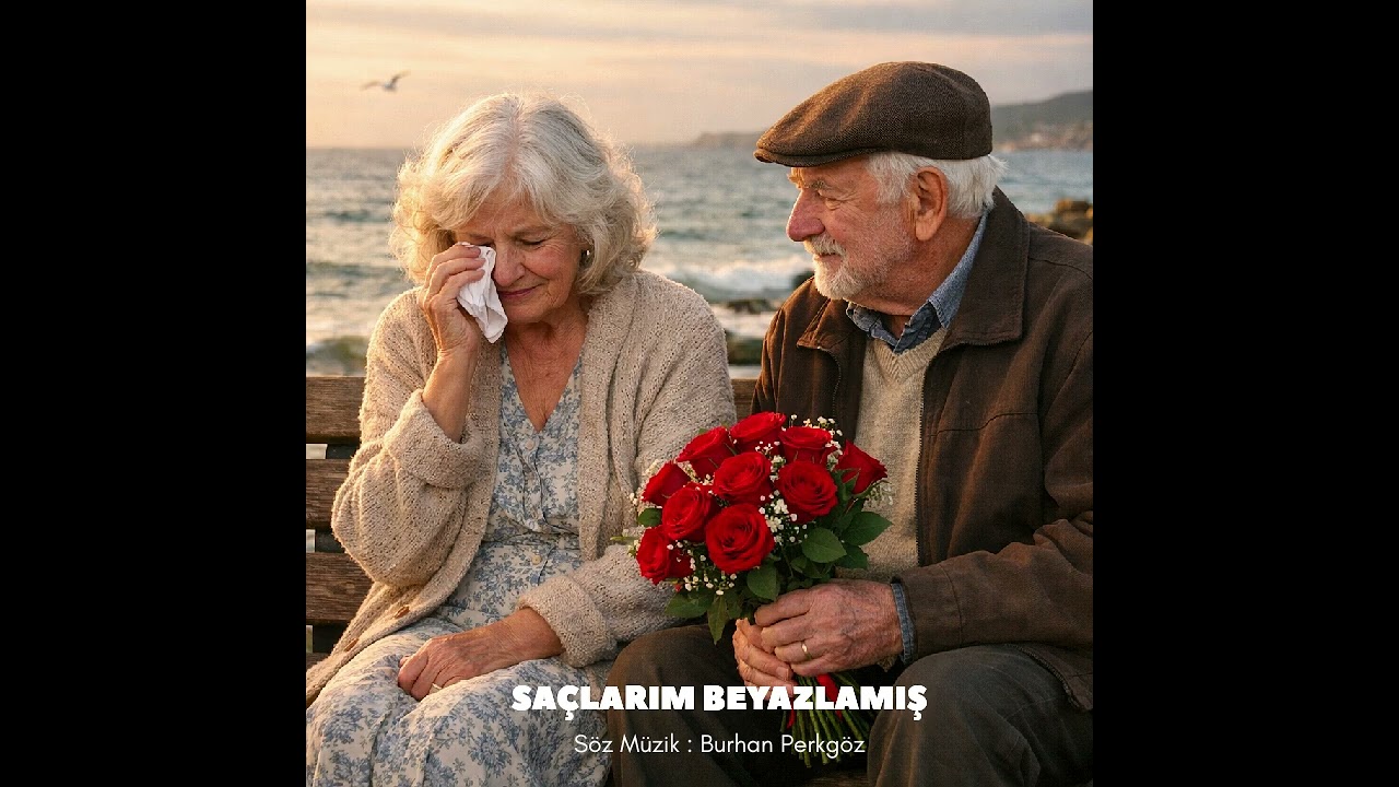 Saçlarım beyazlamış 