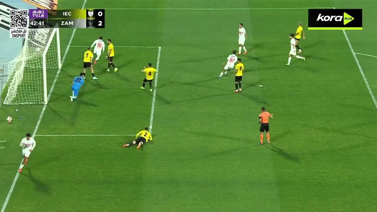 عدي الدباغ يسجل هدف الزمالك الثاني أمام كهرباء الإسماعيلية | الدوري المصري 2025/2026