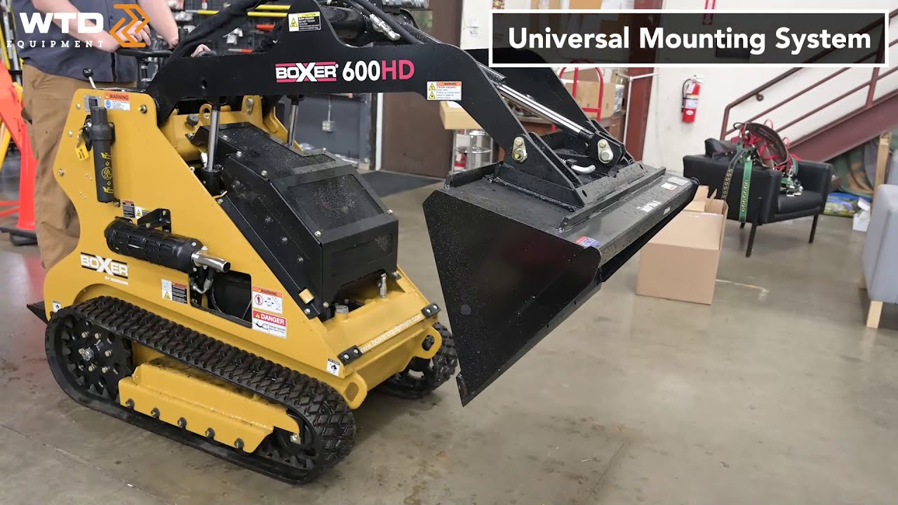 Boxer 600HD Mini Skid Steer - WTD Equipment
