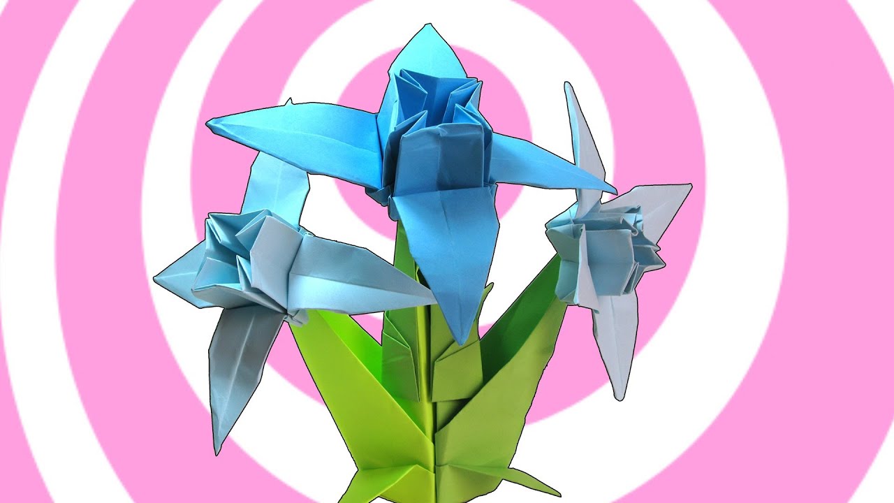 Origami Edelweiss Flower + Stem Instructions