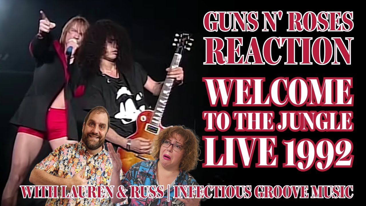 РЕАКЦИЯ Guns N' Roses Welcome To The Jungle Live Tokyo 1992