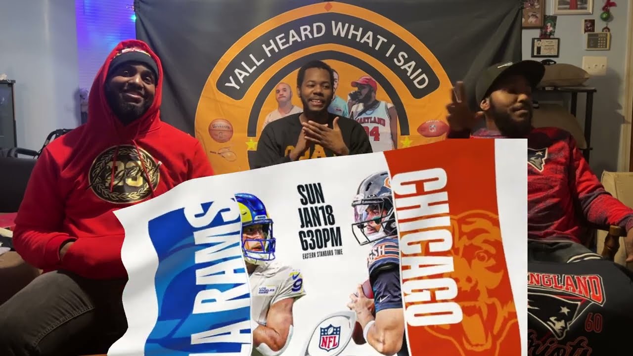Its the Main event of NFL Divisional round! #2 Chicago Bears vs #5 Los Angeles Rams! Who ya got?