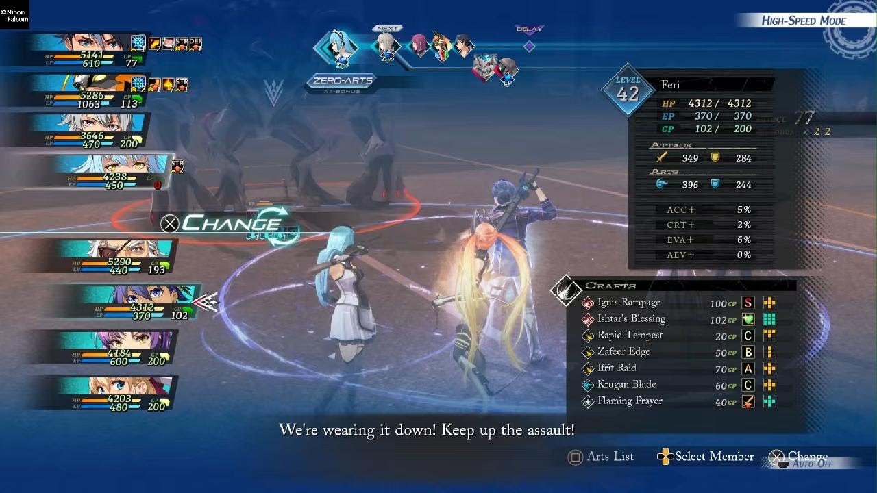 Fully offense on foul armor dude