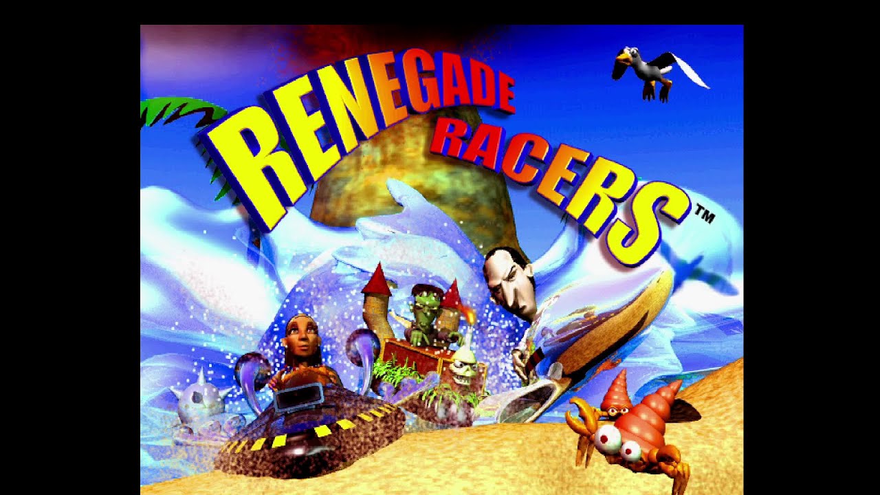 Renegade Racers. [PlayStation - Promethean Designs, Interplay]. (1999). Full Arcade, Medium Play.