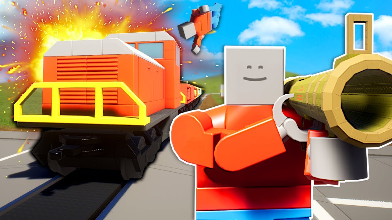 THIS LEGO TRAIN IS UNSTOPPABLE! - Brick Rigs Update Gameplay