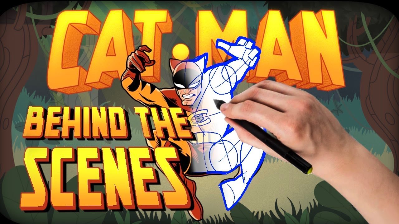 Working on the Sensational Cat-Man movie, part 14