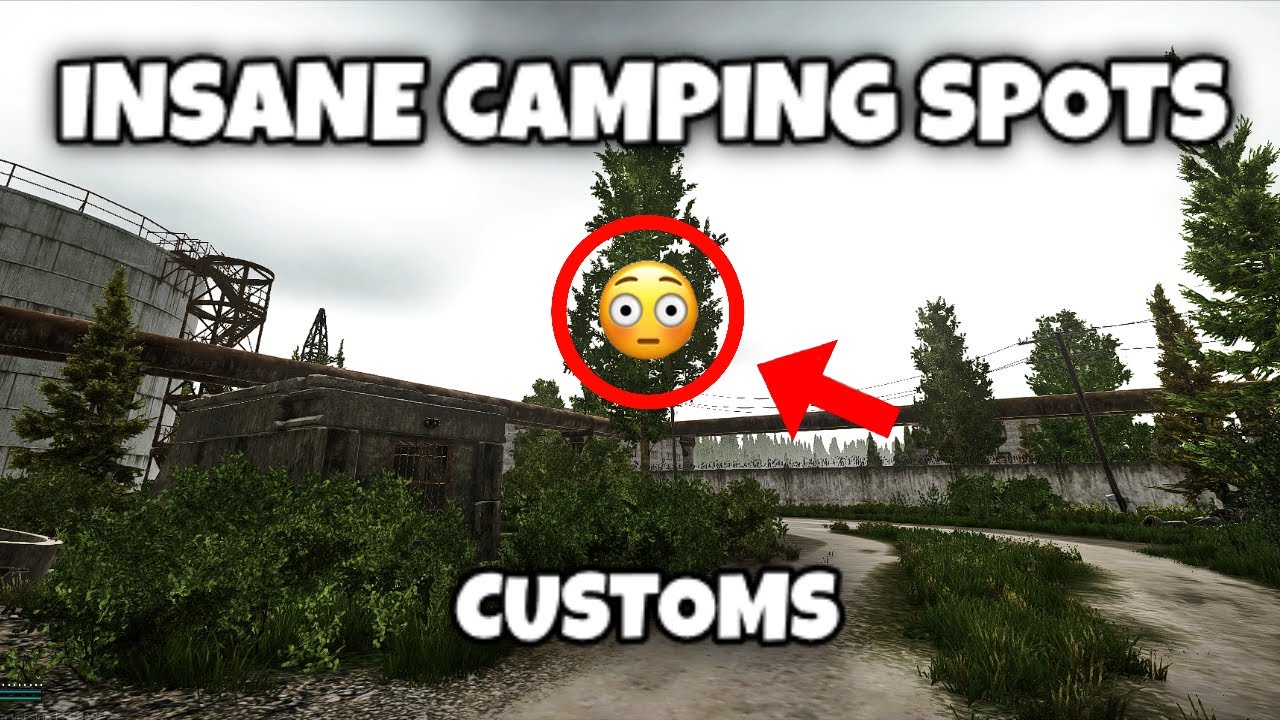 INSANE CAMPING SPOTS ON CUSTOMS - EFT- NEW WIPE 2022
