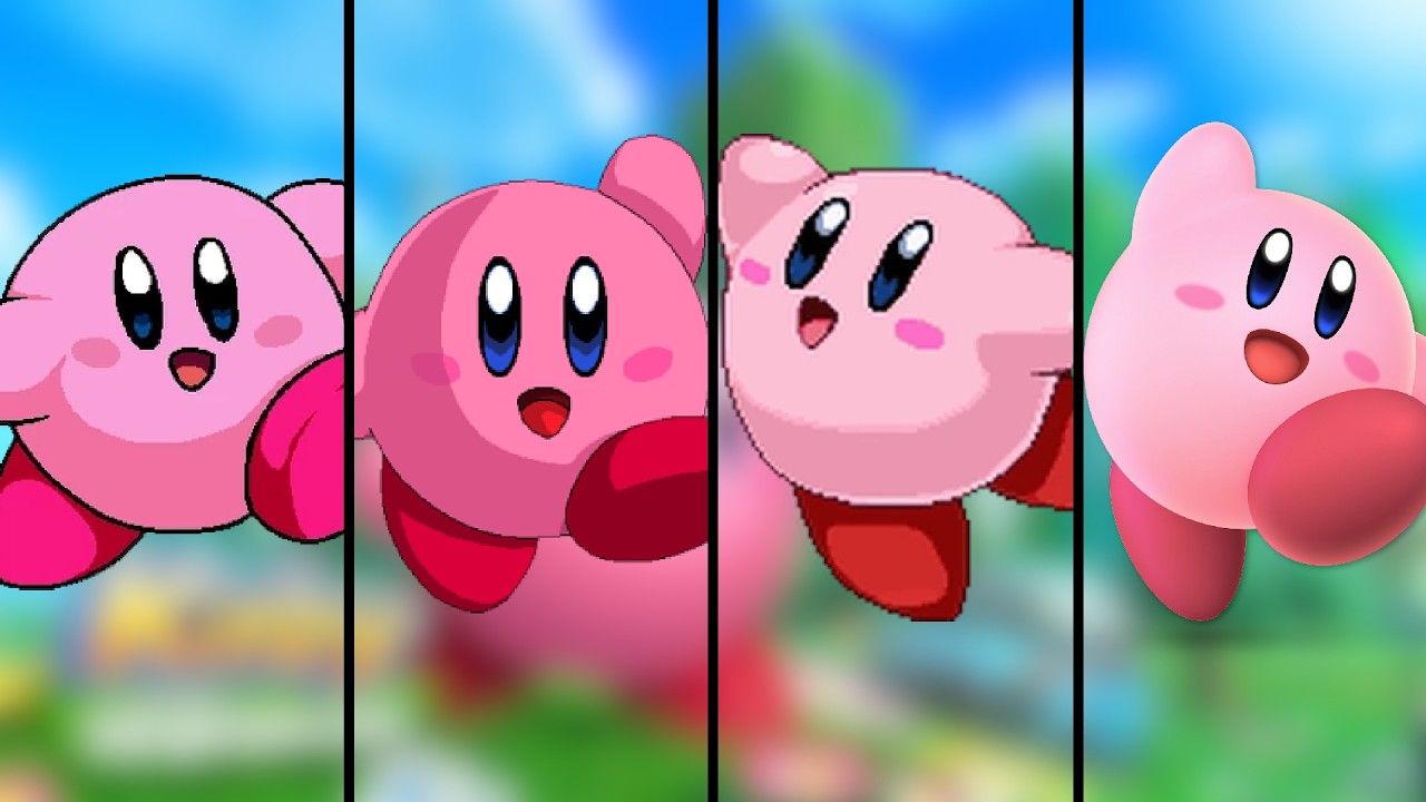 Kirby's Moveset in Different Smash Bros Mods/Fan-Games (Comparison with Ultimate)