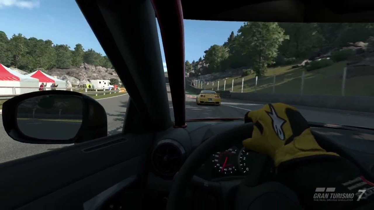 PS5 PRO PSVR2 GT7 Deep Forest Raceway Nissan GT-R  #gt7 #granturismo #granturismo7 #cars #carporn