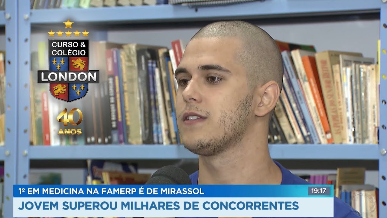 1&ordm; Lugar na FAMERP - MEDICINA Rio Preto - Record TV