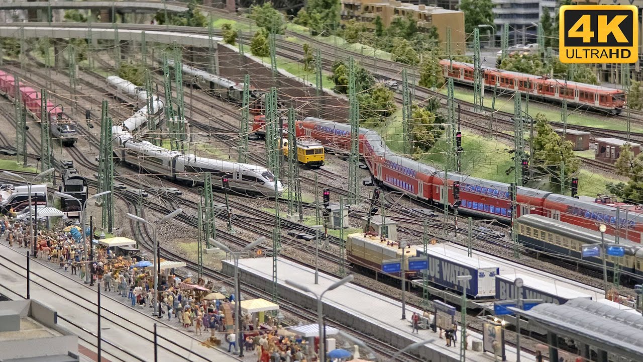 Modelleisenbahn Miniatur Wunderland Hamburg - aufgenommen am 13.09.2025