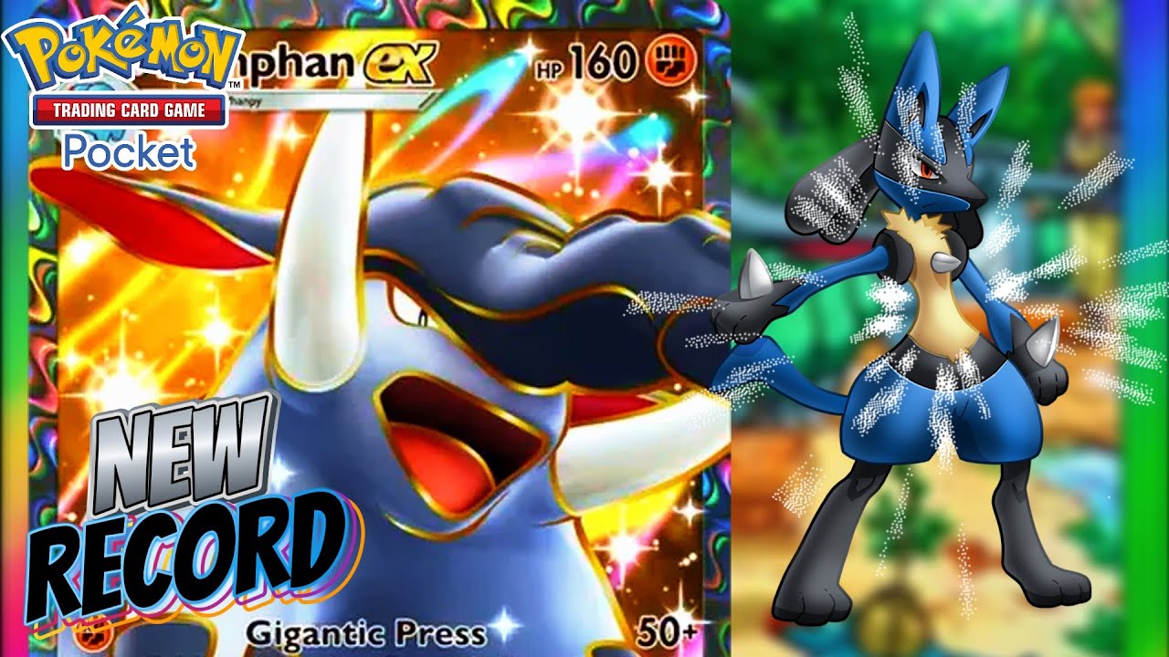 Donphan and Lucario Make History - Pokémon TCG Pocket Ranked