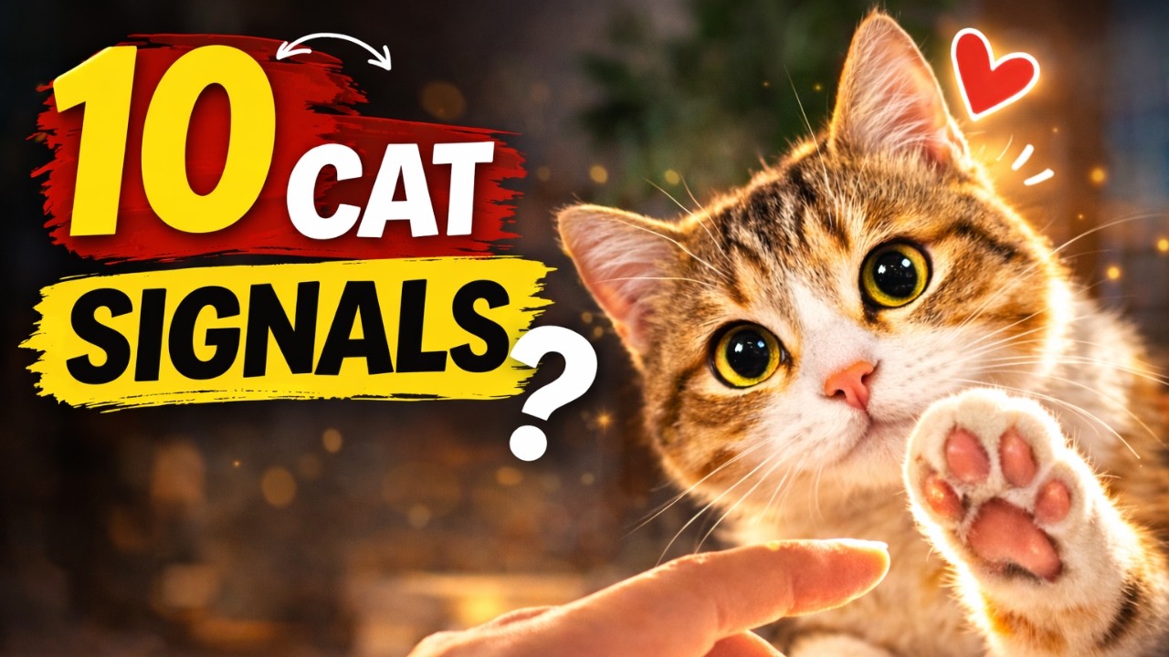 10 Things Your Cat Is Trying to Tell You (Most Owners Miss) |The Hidden Language of Pets