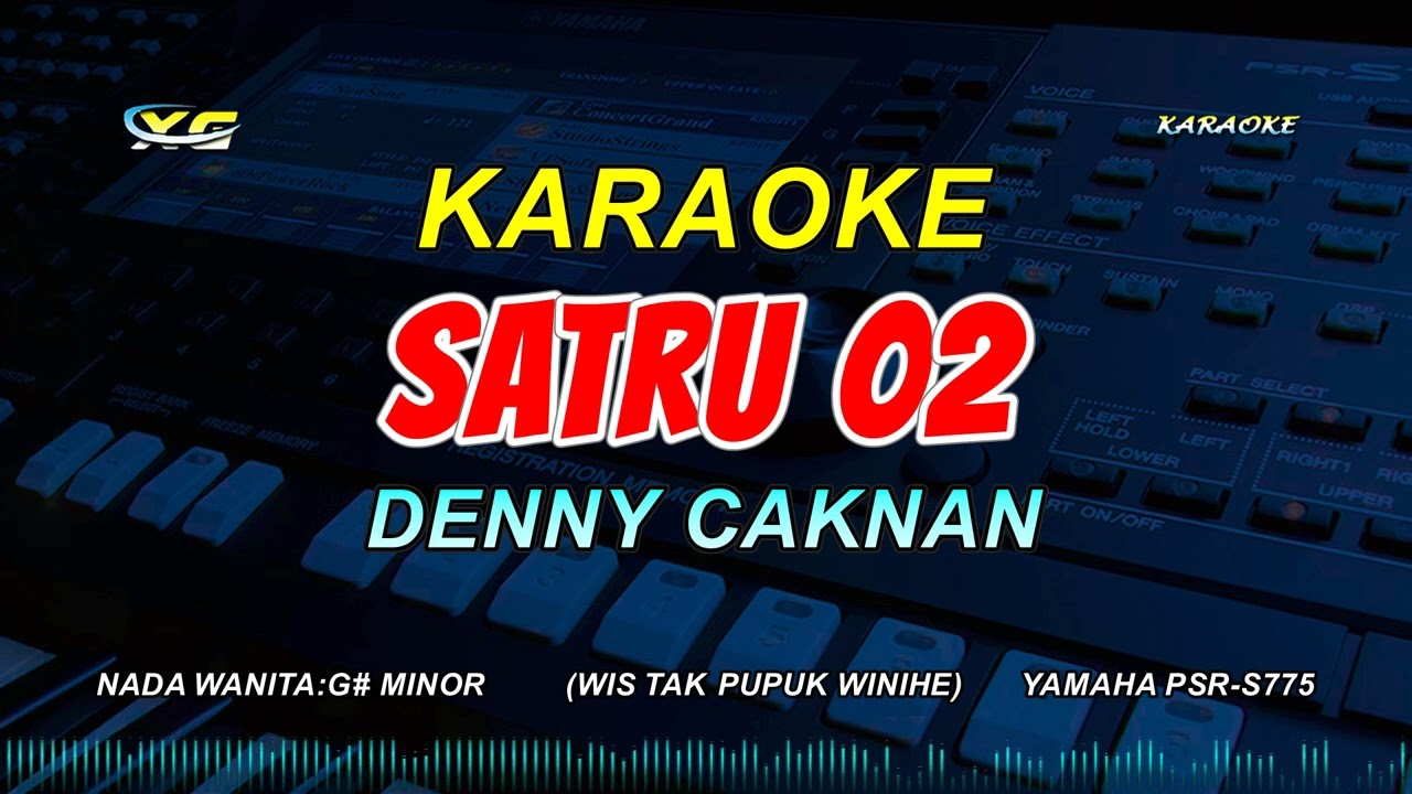 Denny Caknan - SATRU 2 KARAOKE (NADA WANITA) Wis Tak Pupuk Winihe