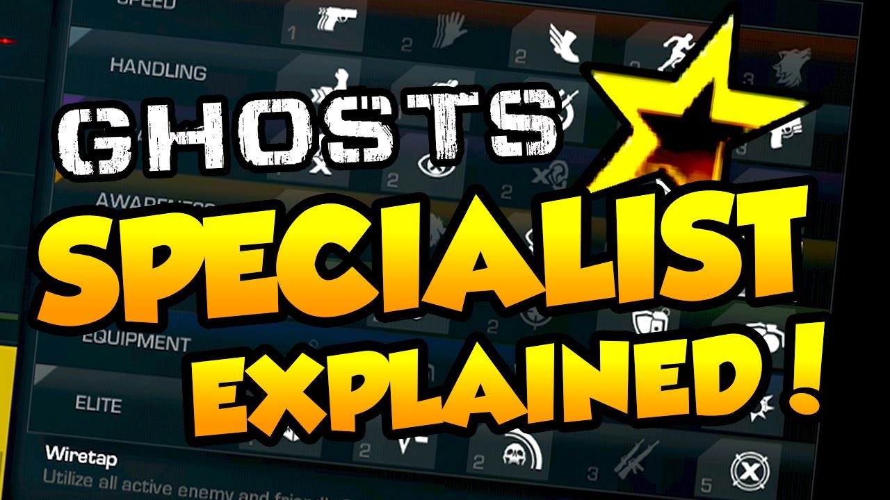 Specialist Package Explained (Call Of Duty Ghosts)