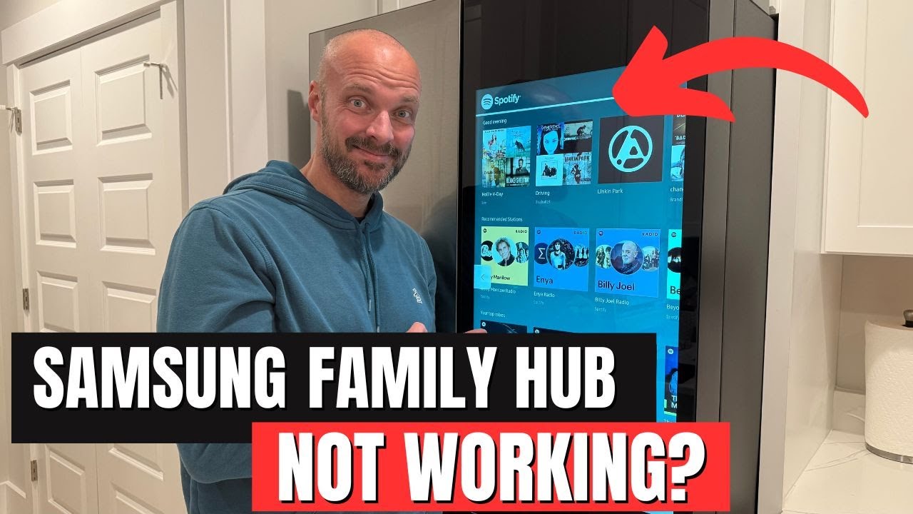 Холодильник Samsung Family Hub не работает? КАК ЕГО ПЕРЕЗАГРУЗИТЬ?