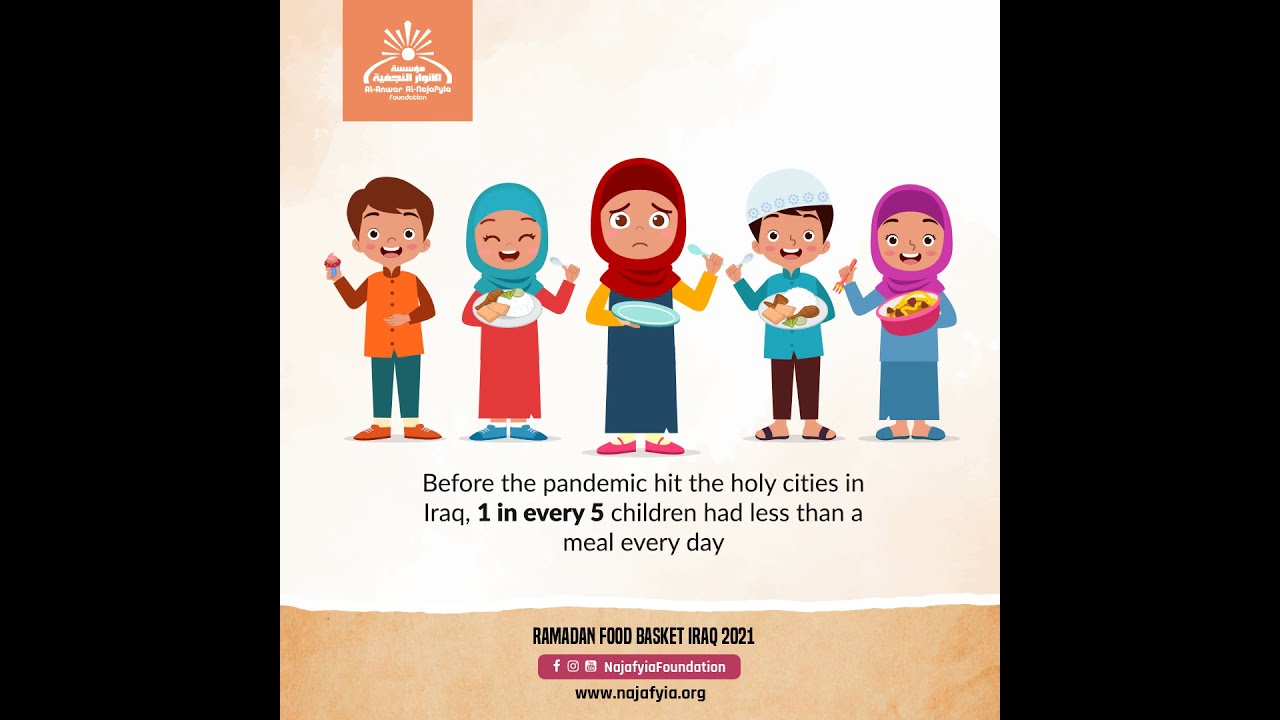 Ramadan Food Basket Iraq 2021 (English Animation)